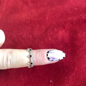 RETIRED PANDORA enchanted crown ring